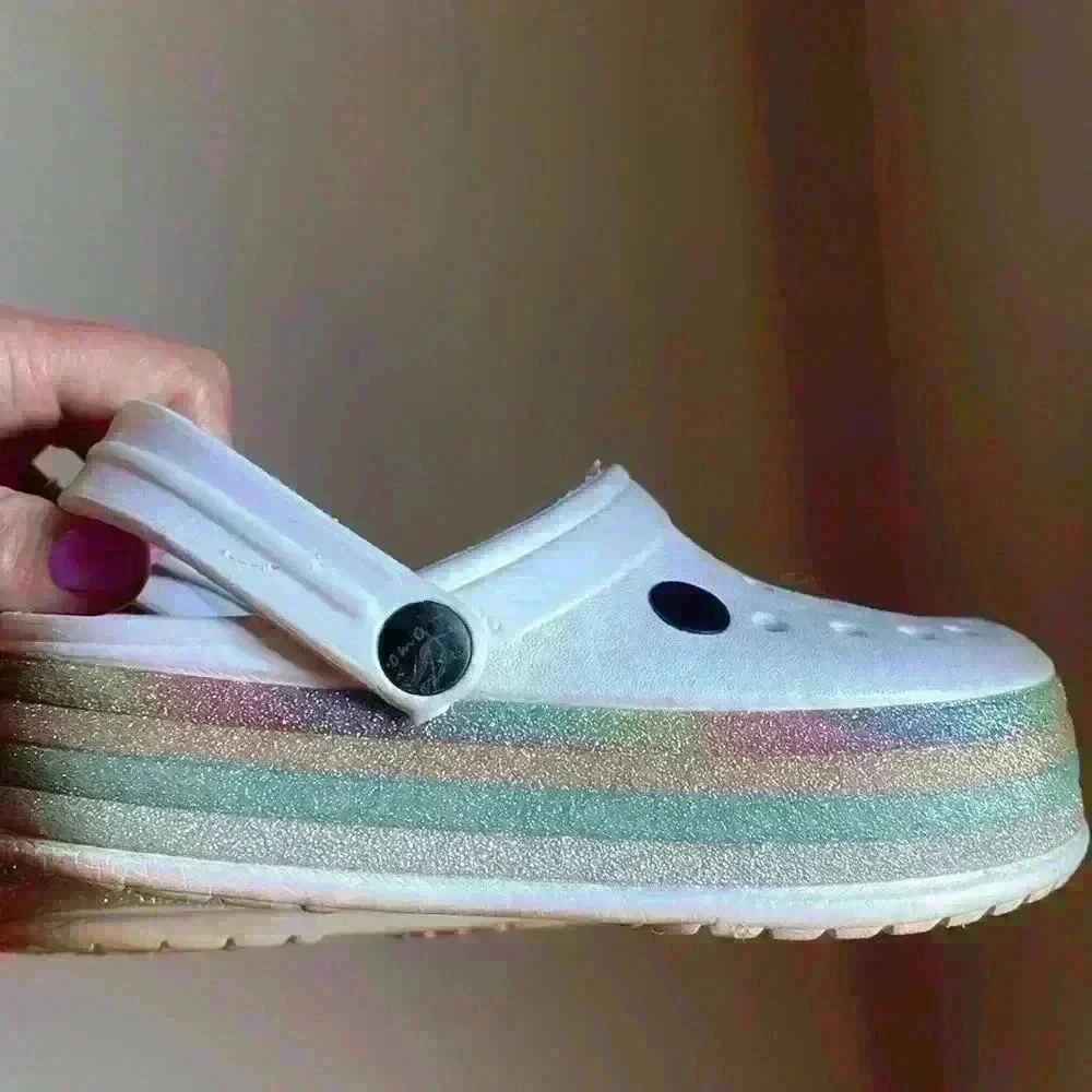 Slip on shoes.  Little girl size 2.